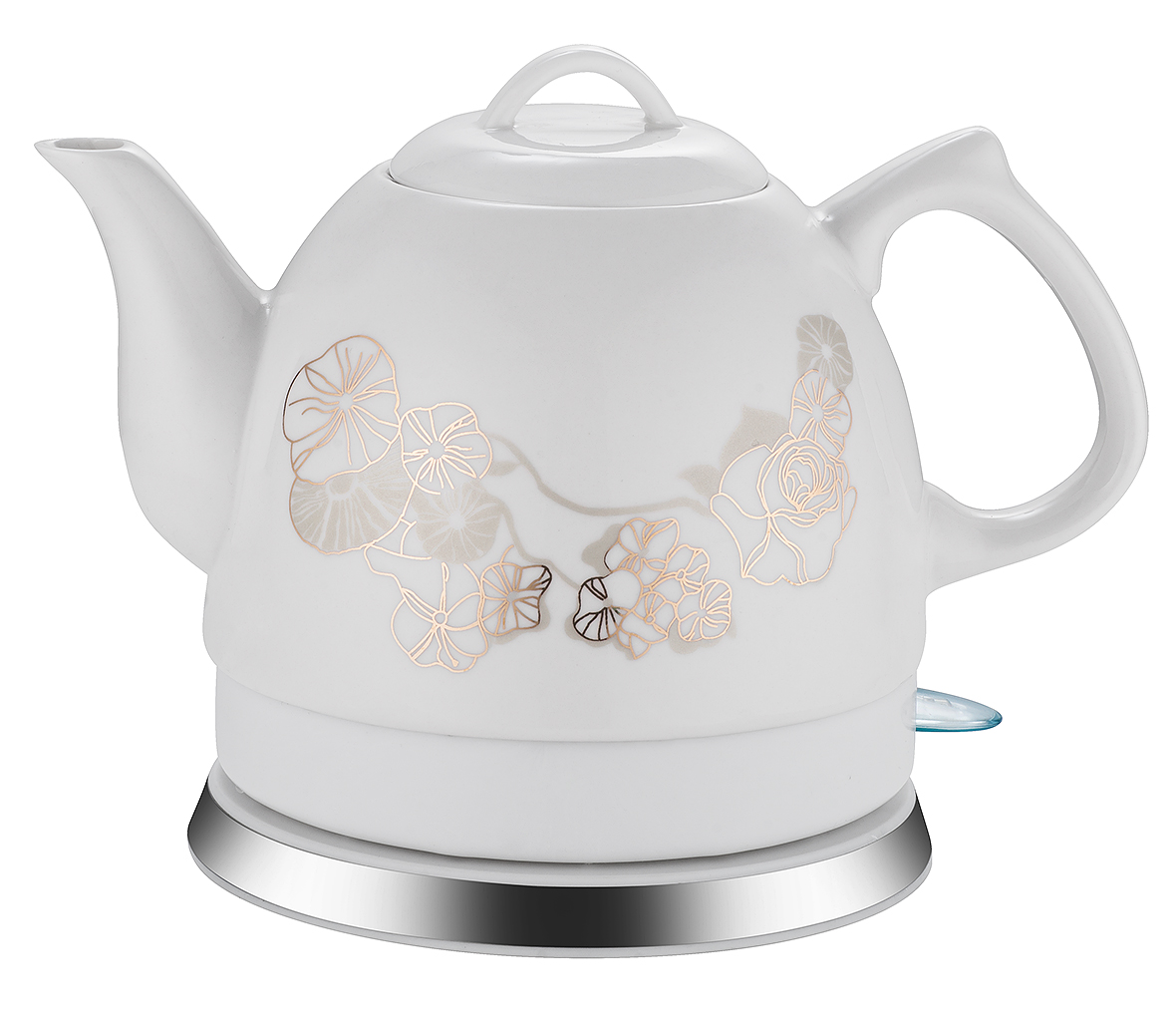 Electric Kettle Superior EU Hot-selling The Ceramic 1L 1.2L 1.5L 220V 110V Electric Kttle Water Heating Plastic Silver C
