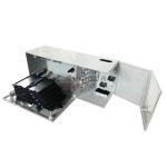 Durable Fiber Optic Termination Box 48 Port Wall Mount IP30 Protection ISO