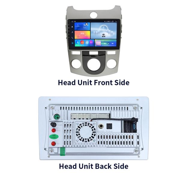 Yuecai Touch Screen Display Ips/Qled/2k Car Dvd Player Gps Navigation System Head Unit For KIA FORTE2009-2012