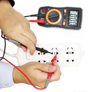 China 200Ω 2kΩ 20kΩ Handheld Digital Multimeter 10mF 100MF Multi Volt Meter on sale