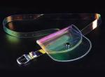 Laser PVC Sports Belt Bag,Waist Bag,Fanny Pack, Waist Bag Case Pouch Clear pvc