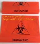 Biohazard Garbage Bag for hospital Waste, Biohazard medical waste Plastic Bags