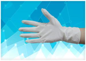 Wholesale Tear Resistance Disposable Medical Gloves , Medical Latex Gloves With CE Approval from china suppliers