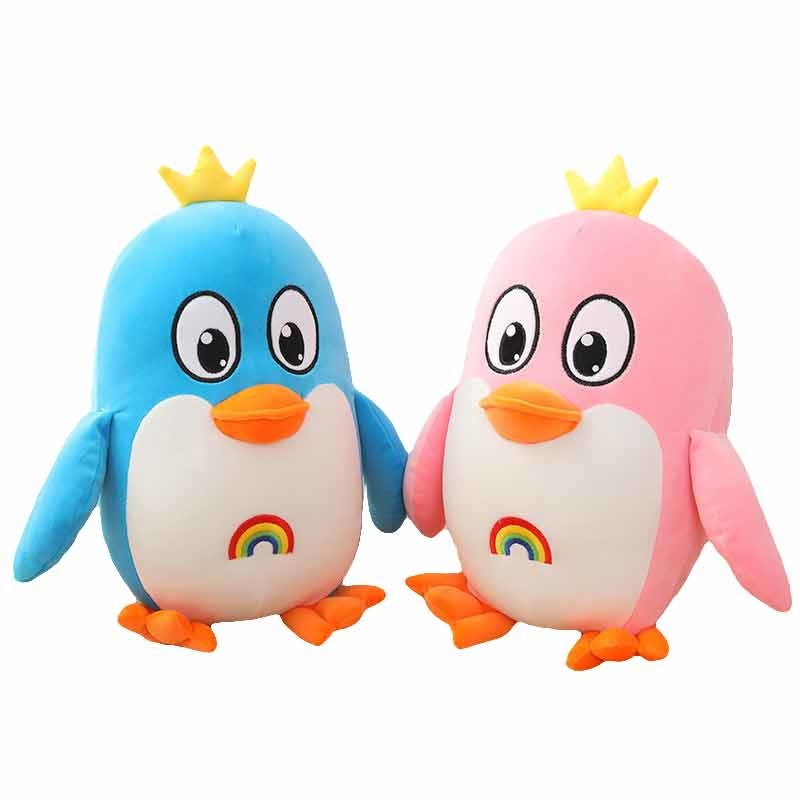 OEM Hand Washable 20cm Pink Penguin Plush Toy For Home Decoration