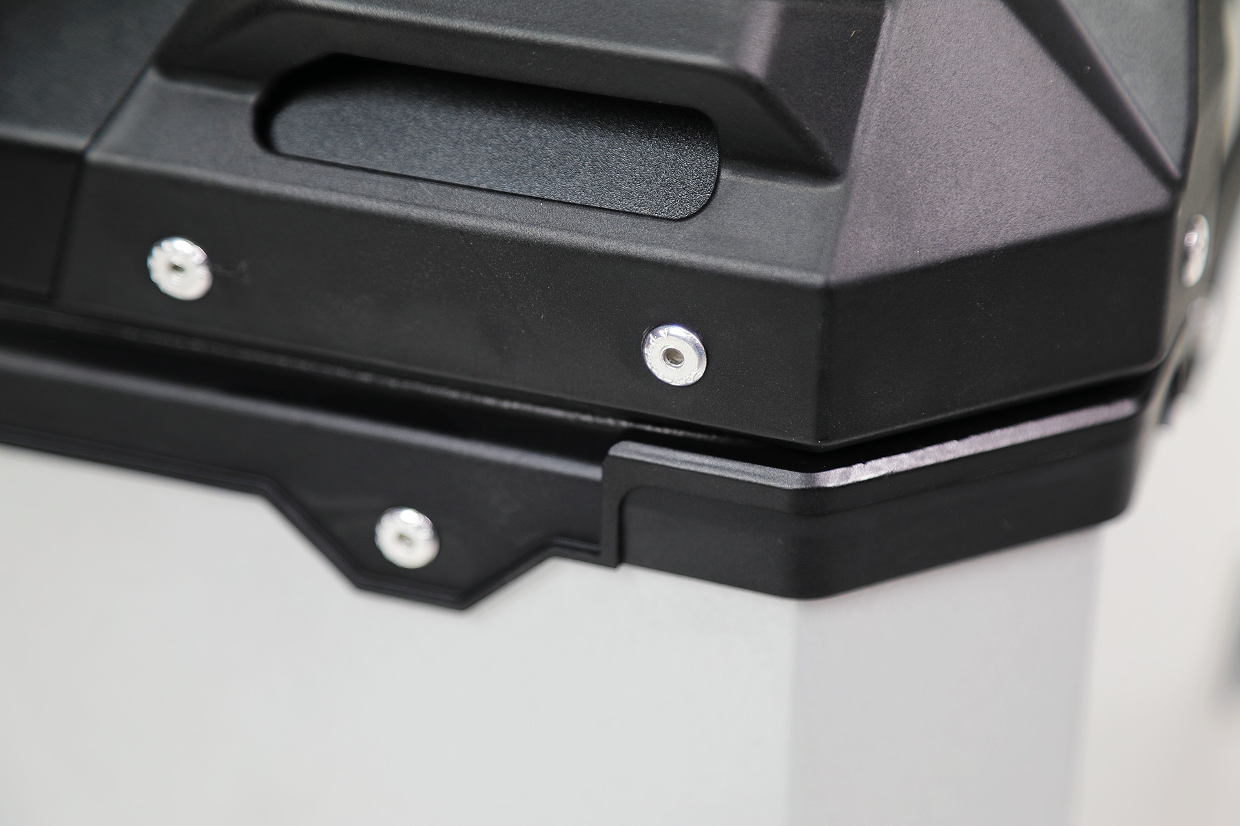 Quick Release Locking System Motorcycle Top Box 45l Aluminium Adventure Bike Tail Cases