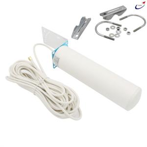 Wholesale 4G 12dBi SMA N Male FiberGlass WiFi Antenna for 3G 4G Router antenna 10m for HUAWEI ZTE Vodafone WiFi Router from china suppliers