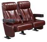 Luxury Leather Home Theater Chair / Movie Theater Seats With 2.0mm Steel Leg