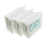 9x9" Polyester Cleanroom Microfiber Wiper 140gsm Non Woven