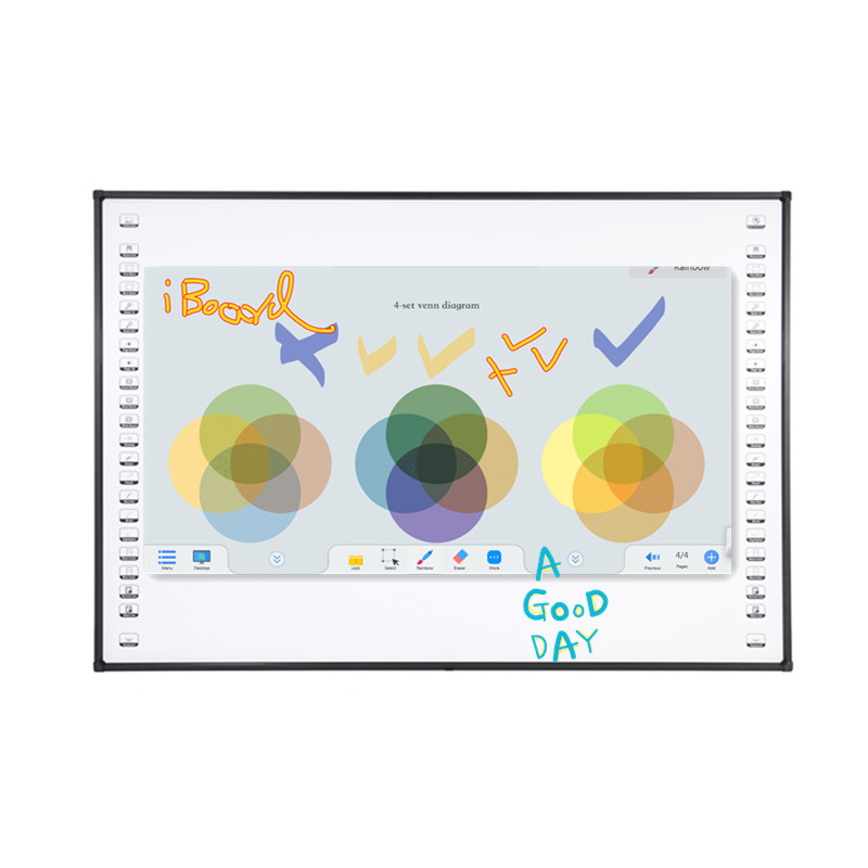 102 Inch Interactive Projector Board , USB Multi Touch Whiteboard
