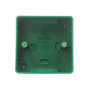 European size frosted matt type back box for Access Control push button