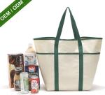 Factory Wholesale Reusable Shopping Bags New Fashion Large Black Tote Bag