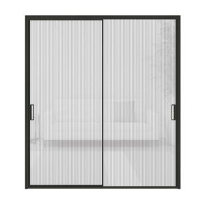 Minimalism Narrow Frame Aluminium Sliding Windows With Mesh