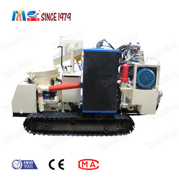 Hot Market KEMING Full Hydraulic Remote Conveying Gunite Machine with Micro Adjustment