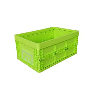 Wholesale Standard Size Green Collapsible Plastic Containers / Foldable Plastic Box from china suppliers