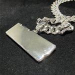 Jewelry 925 Moissanite Pendant Hip Hop Chains Sterling Silver 18k Baguette Cut