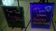 Wholesale Promotional Led Illuminated Menu Board from china suppliers