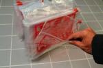 slider zipper bags d2w Degradable FoZip sandwich Bags, Microwave Bags, Slider