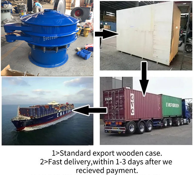 Low Noise Level Vibro Sifter Machine Industrial Sifter Accurate Separation 110 - 480 V