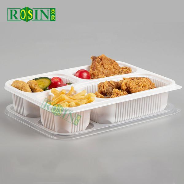 Custom Takeaway Food Container PP Multi Compartment Take Out Containers