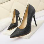 3088-1 Korean Fashion Pointed Shallow Mouth High Heels Nightclub Thin Sexy Women