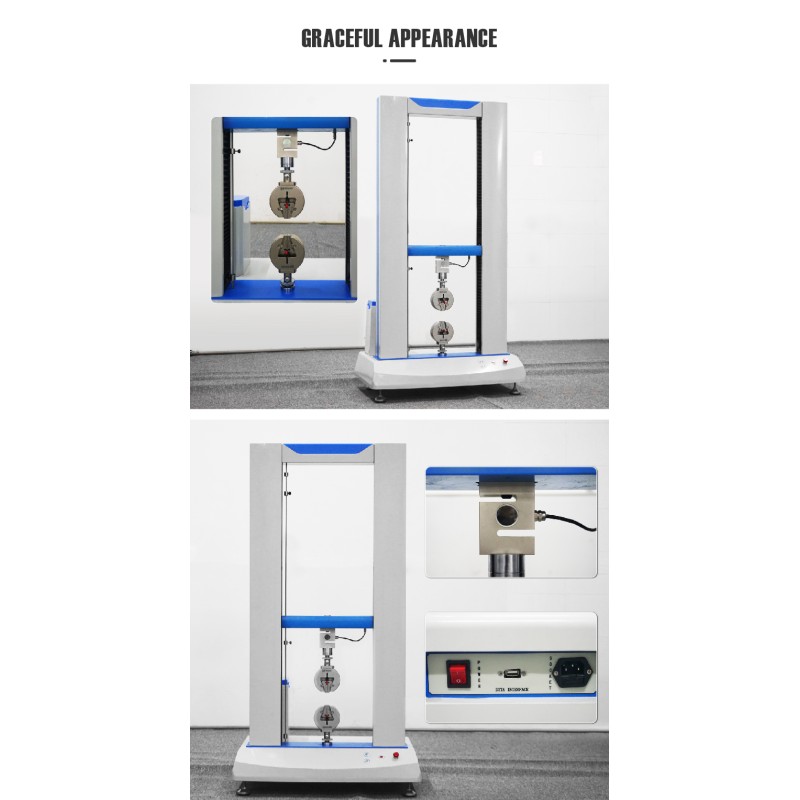 Testing sample setup
