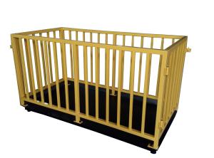 Wholesale Animal Weighing Balance Cattle Weighing Systems Digital Livestock Scales 2x2M from china suppliers