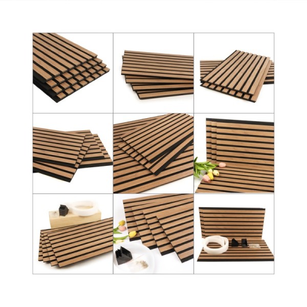 Custom E-commerce Acoustic Panel Decorative Sound Absorbing Wall Panel for Interior Wall Projects