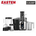 Easten Power Motor 800W Multi-functional Juicer EJ02BP / S.S Filters 2.0 Liters
