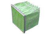 Ultra Fine 98% 0.5um Pocket Air Filter High Temperature Resistant