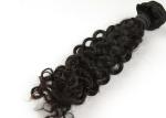 32 Inch AAAAA Virgin Malaysian Curly Hair Weave , Long Hair Extensions