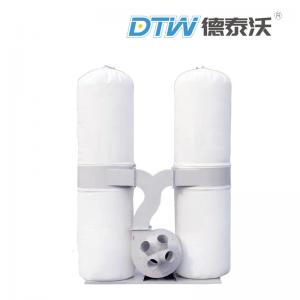 China 4KW Woodcraft Dust Collector Woodworking Dust Control With Two Collecting Bags on sale