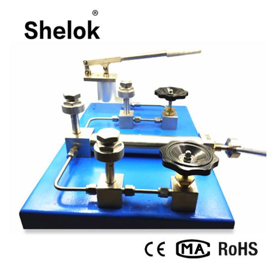 Hydraulic hot sale air micro pressure hand pump pressure gauge calibrator -100