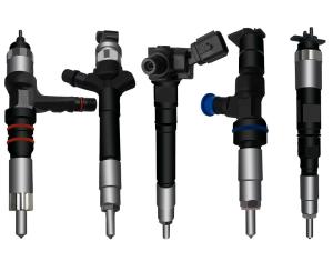 Wholesale 095000-0800 095000-0801 KOMATSU Fuel Injectors 6156-11-3100 For SA6D125E Engine from china suppliers