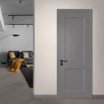 Tesia Waterproof Customized Wooden Plywood Room Door PVC WPC Internal Door
