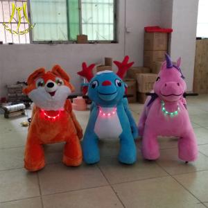 Wholesale Hansel funny walking animal toy rides for kids/indoor shopping mall kids coin operated riding car from china suppliers