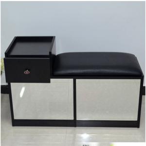 Wholesale Black Knock Down Package Space Saving Entryway Shoe Bench from china suppliers