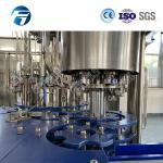 SUS 304 Carbonated Drink Glass Bottle Filling Machine Full Automatic Low Noise