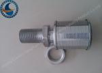 304 Stainless Steel Water Nozzle , Rotary Screen Filter 0.05-1mm Slot
