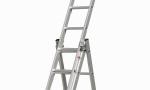 3 Sections Aluminum Extension Ladder 3x9 Aluminum Straight Ladder