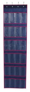 Wholesale 24 PVC Pockets Nonwoven Over The Door Shoe Organizer from china suppliers