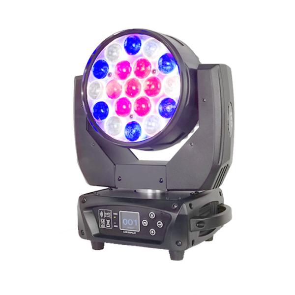 37*15W Perfect Zoom Wash Color Mixed Moving Head LED Beam Light for Stage