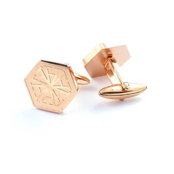 Tagor Jewelry Regular Inventory High Quality Hot 316L Stainless Steel Cuff Links