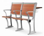 Steel Classroom Study Desks And Chairs , Waterproof Study Table For College