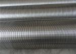 Oil Water Sand Filter 304 Wedge Wire Screen Pipe For Borewell