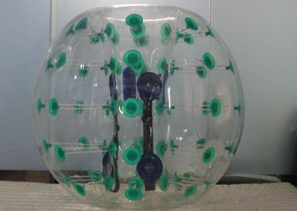 Outdoor Games Inflatable Blow Up Bubble Ball , Inflatable Bubble Soccer 1.5