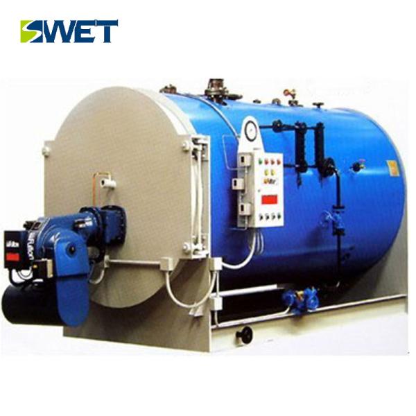 Horizontal Type Industrial Gas Steam Boiler 4t / H For Heating Equipment