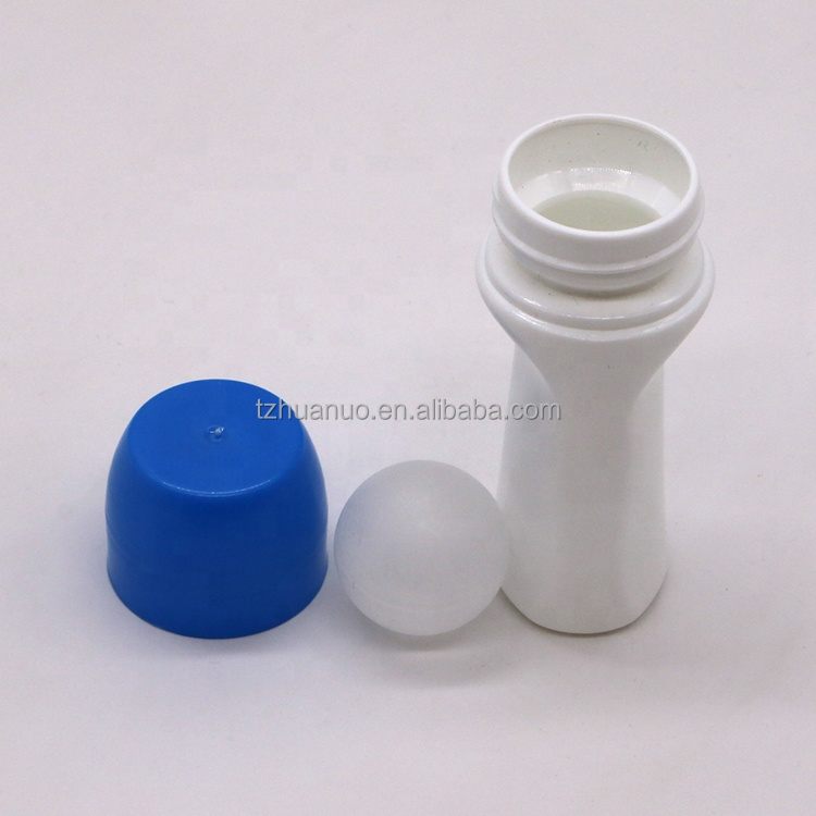 Customized Logo 30mL 1oz PP Plastic Roller Deodorant Bottles for Essential Oils Perfume