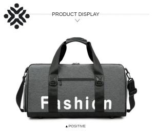 Wholesale PU Leather Sports Messenger Short Distance Travel Bag 52*25*31cm from china suppliers