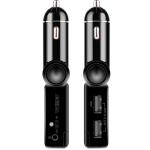 12V - 24V Portable Fast Car Charger , Hands Free Dual USB Charger For Auto Car