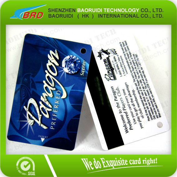 PVC/Magnetic Stripe/Embedded Chip/RFID Card